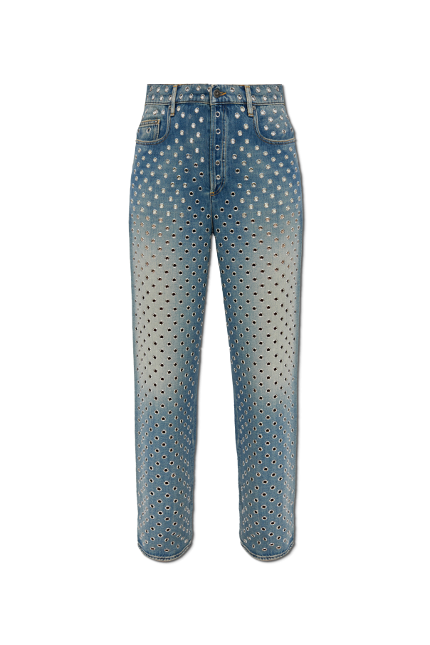 【GOLDEN GOOSE／ゴールデングース】 WIDE DENIM 27 GOLDEN GOOSE/ゴールデングース】WHITE WIDE LEG パンツ（デニム